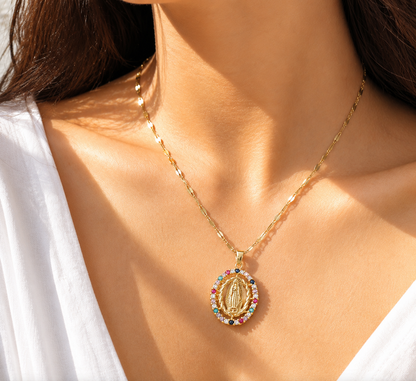 Collar Virgen — Mariselalux